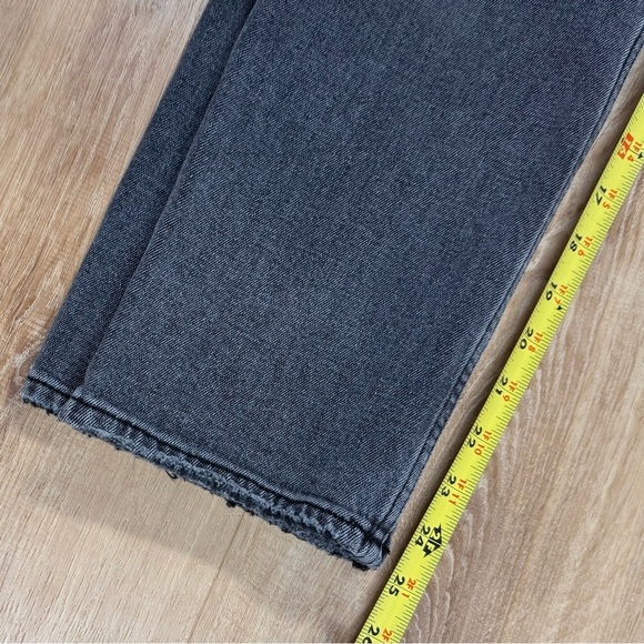 Abercrombie & Fitch Ankle Straight Ultra High Rise Gray Black Women’s 26 Regular - Picture 11 of 11